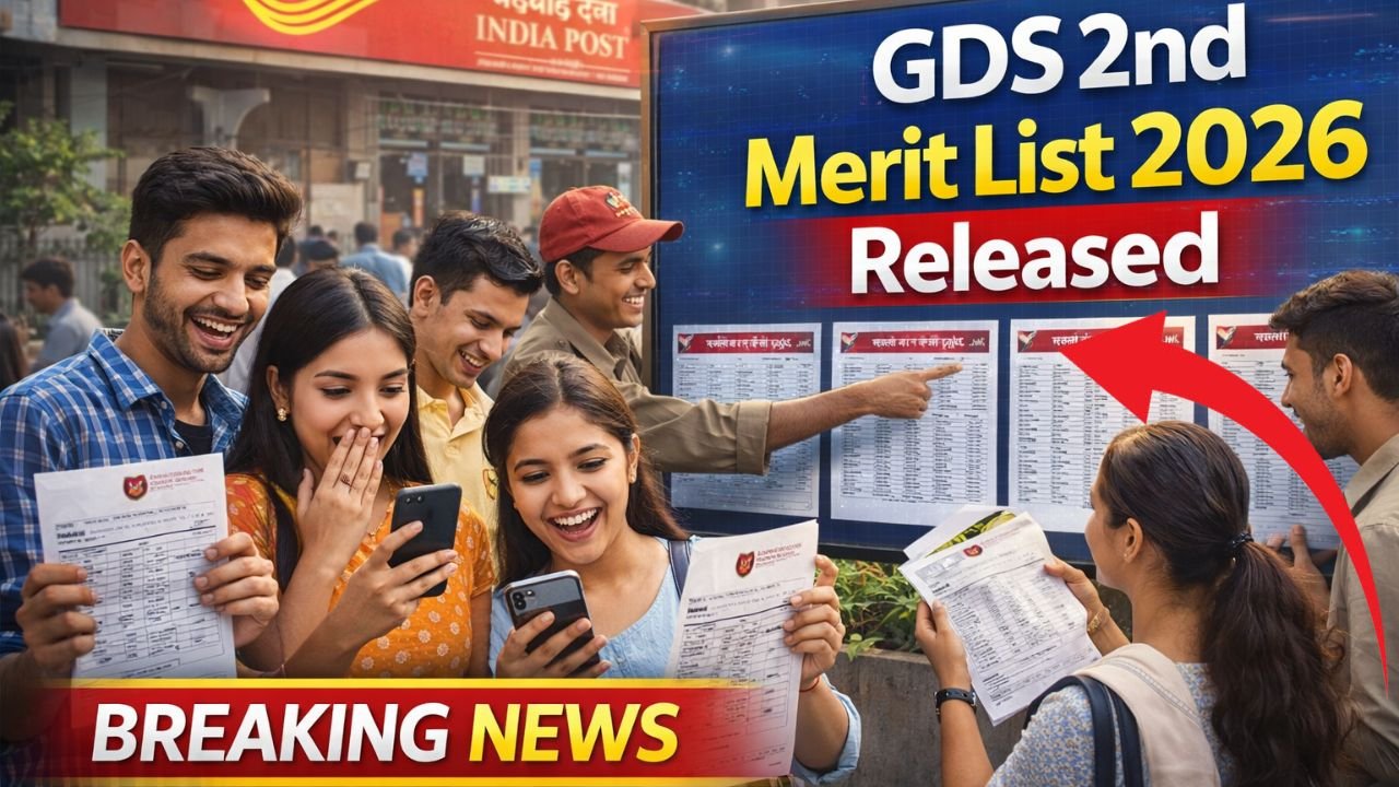 GDS 2nd Merit List 2026